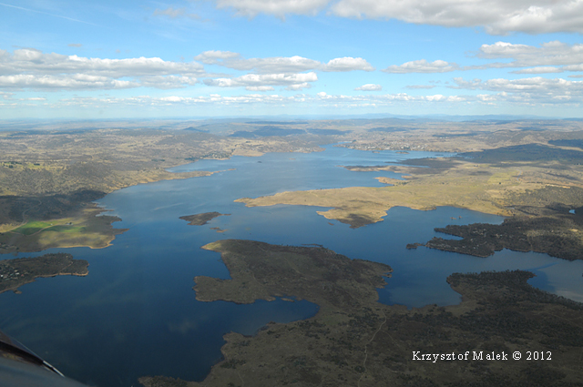 Oto Jezioro Jindabyne w obiektywie Krzysztofa.