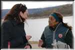 Aunty Rae (right) with Lisa Gibb of the Snowy River Shire