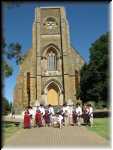 And off to Seven Hill. Lajkonik youth in front of St Aloysius Church. Another  heritage icon here...