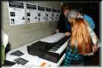 Organisers hoped to raise some money through selling keys of the future piano.